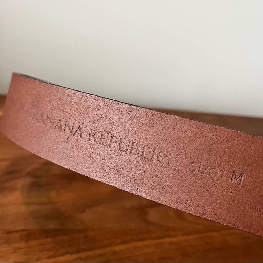 Banana Republic Genuine Brown Leather Belt - Picture 4 of 4